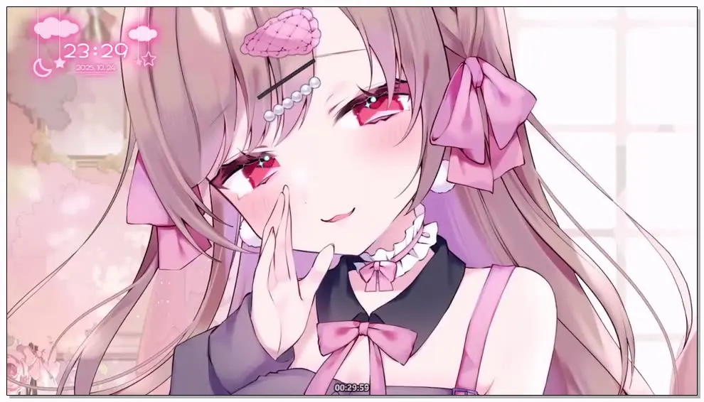 【新模型披露ASMR】涼花みなせ：全新ASMR专用Live2D模型发布！(2025.10.24) 2