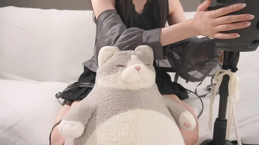 くもの上ユメミ 2025年9月27日 黑色可爱风治愈系ASMR直播录像 2