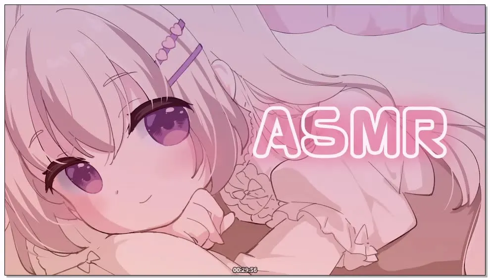 主播みもりあいの(三森愛乃)正在进行陪睡舔耳ASMR直播 (2025.10.14)