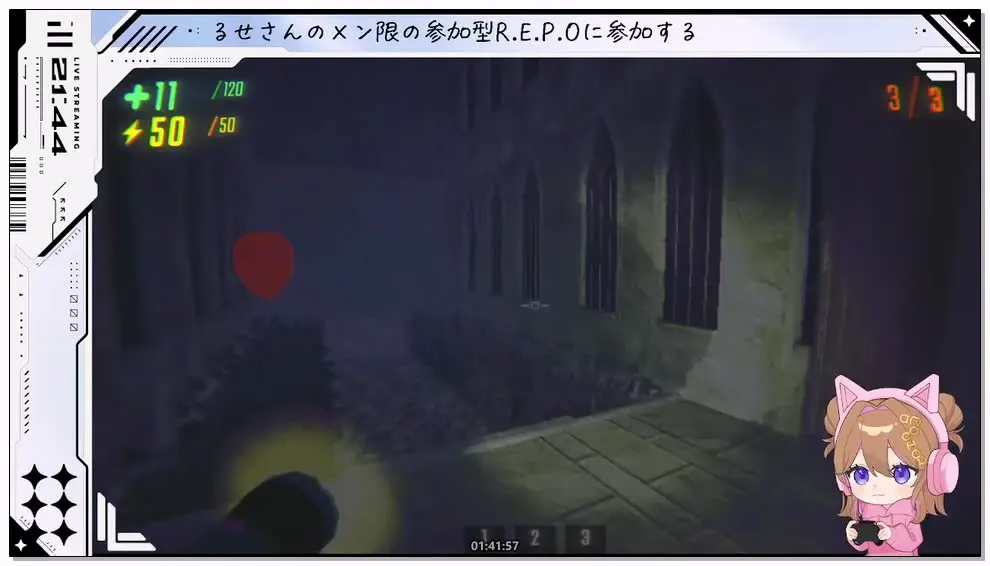 【游戏直播】天知遥：参加Ruse桑的会员限定参与型R.E.P.O (2025.11.09) 2