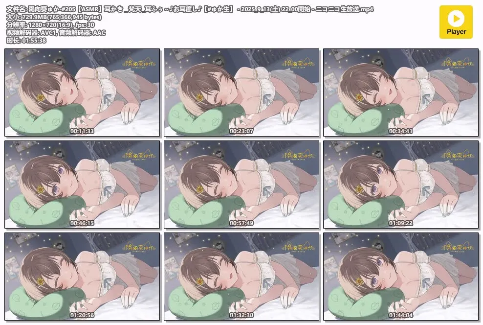 陽向葵ゅか ASMR | 第205回 耳搔+梵天+耳吹 沉浸式助眠体验 2